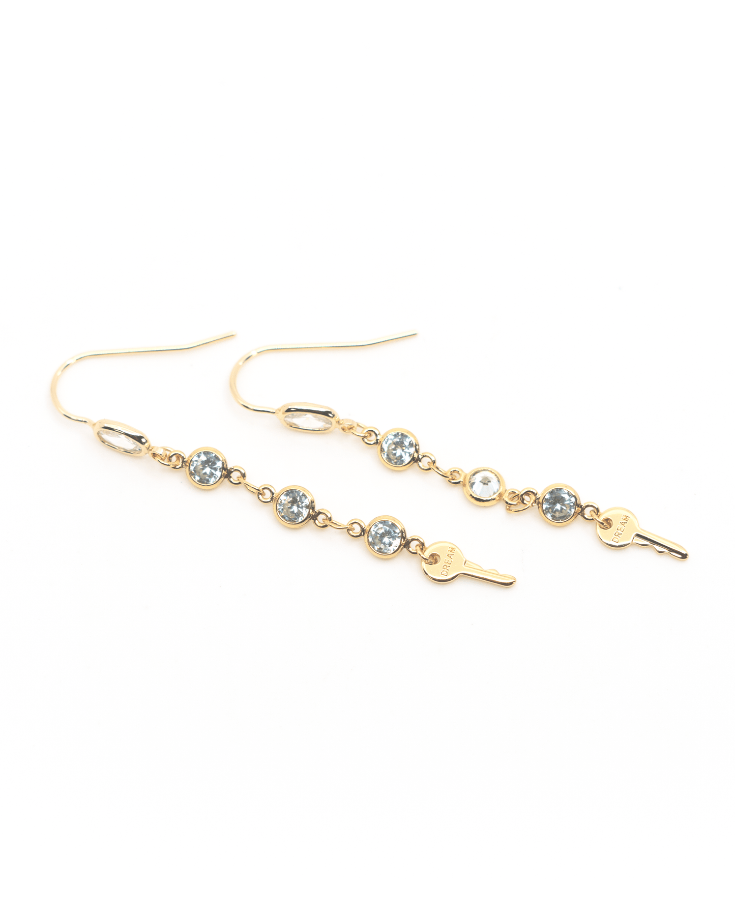 Dream Crystal Droplet Earrings Earrings The Giving Keys 