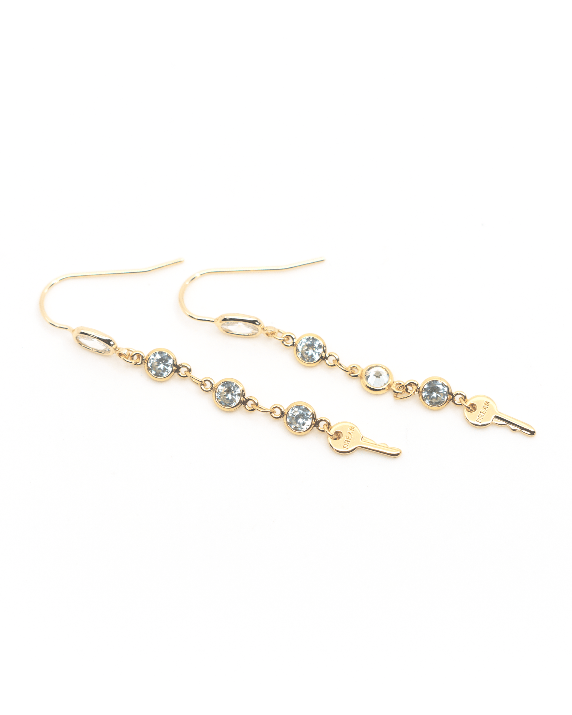 Dream Crystal Droplet Earrings Earrings The Giving Keys 