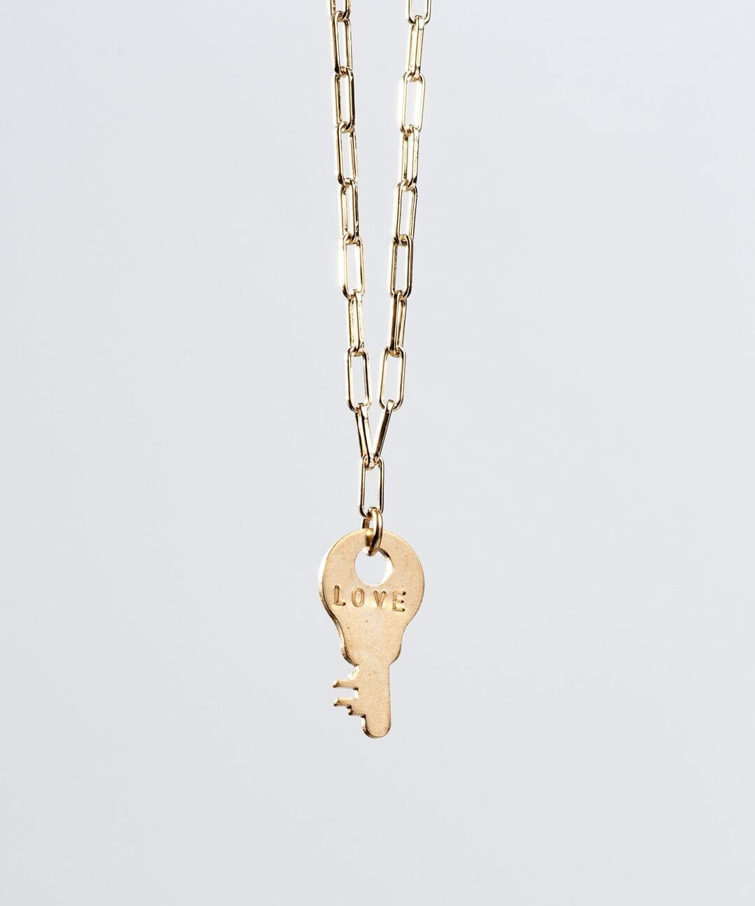 Dainty Charlotte Key Brooklyn Chain Necklace Necklaces The Giving Keys 