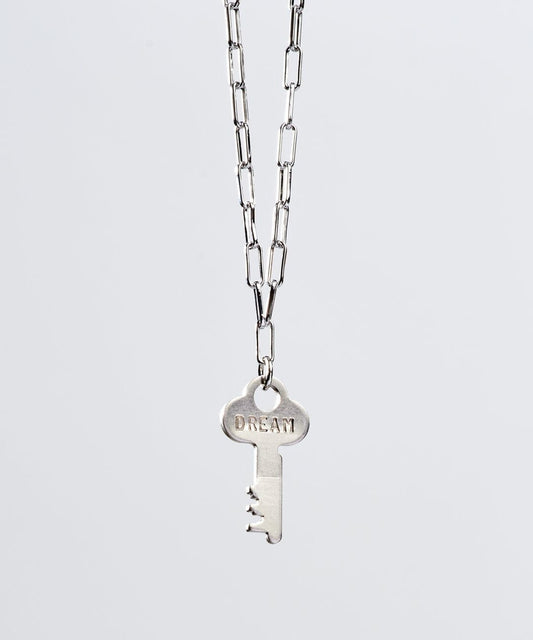 Dainty Maya Key Brooklyn Chain Necklace Necklaces The Giving Keys Silver 