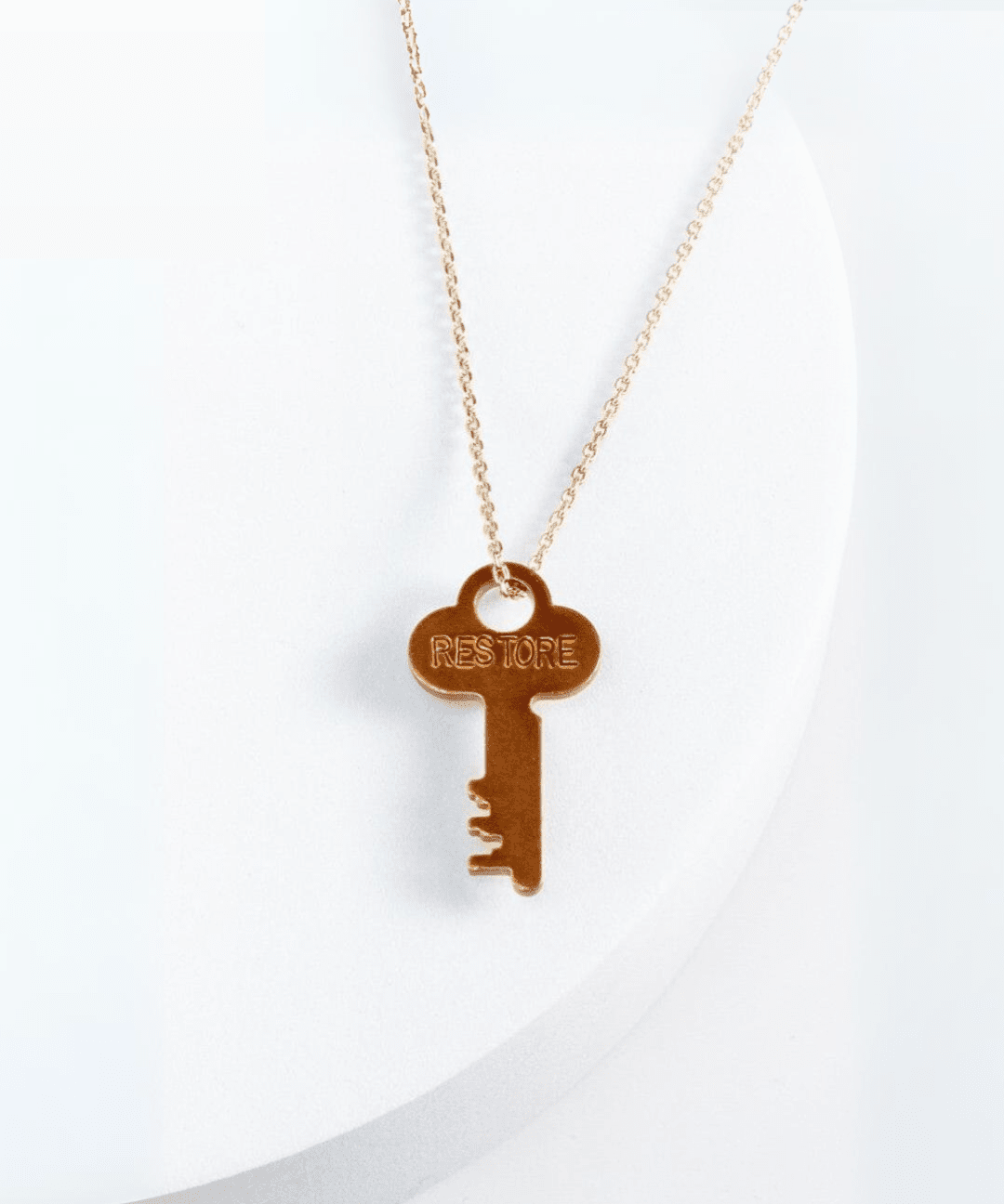 Color Dainty Maya Key Gold Chain Necklace Necklaces The Giving Keys 