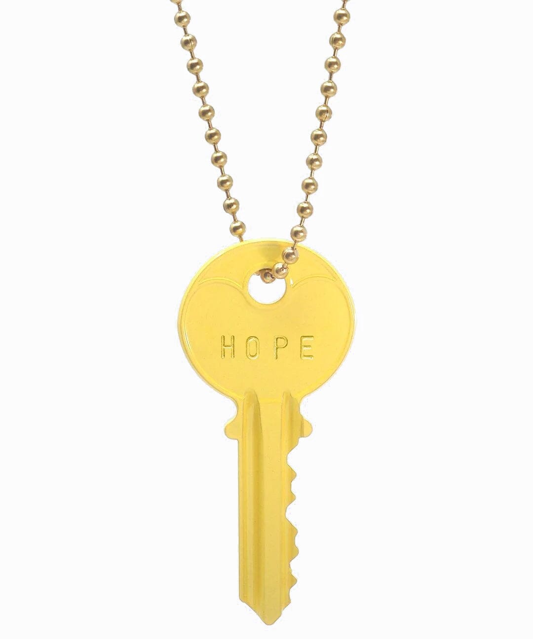 Classic hot sale key necklace