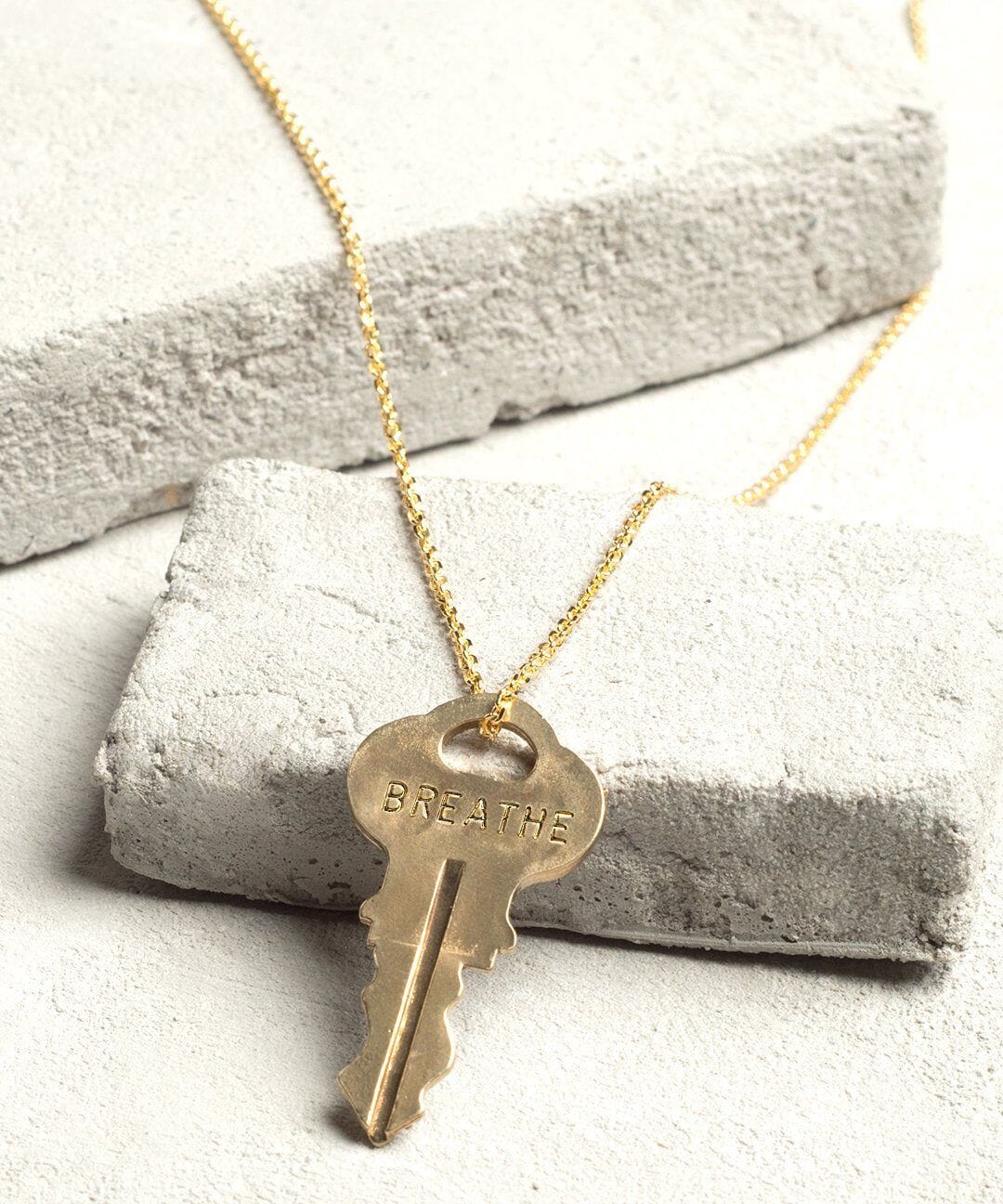 The giving keys lock on sale necklace