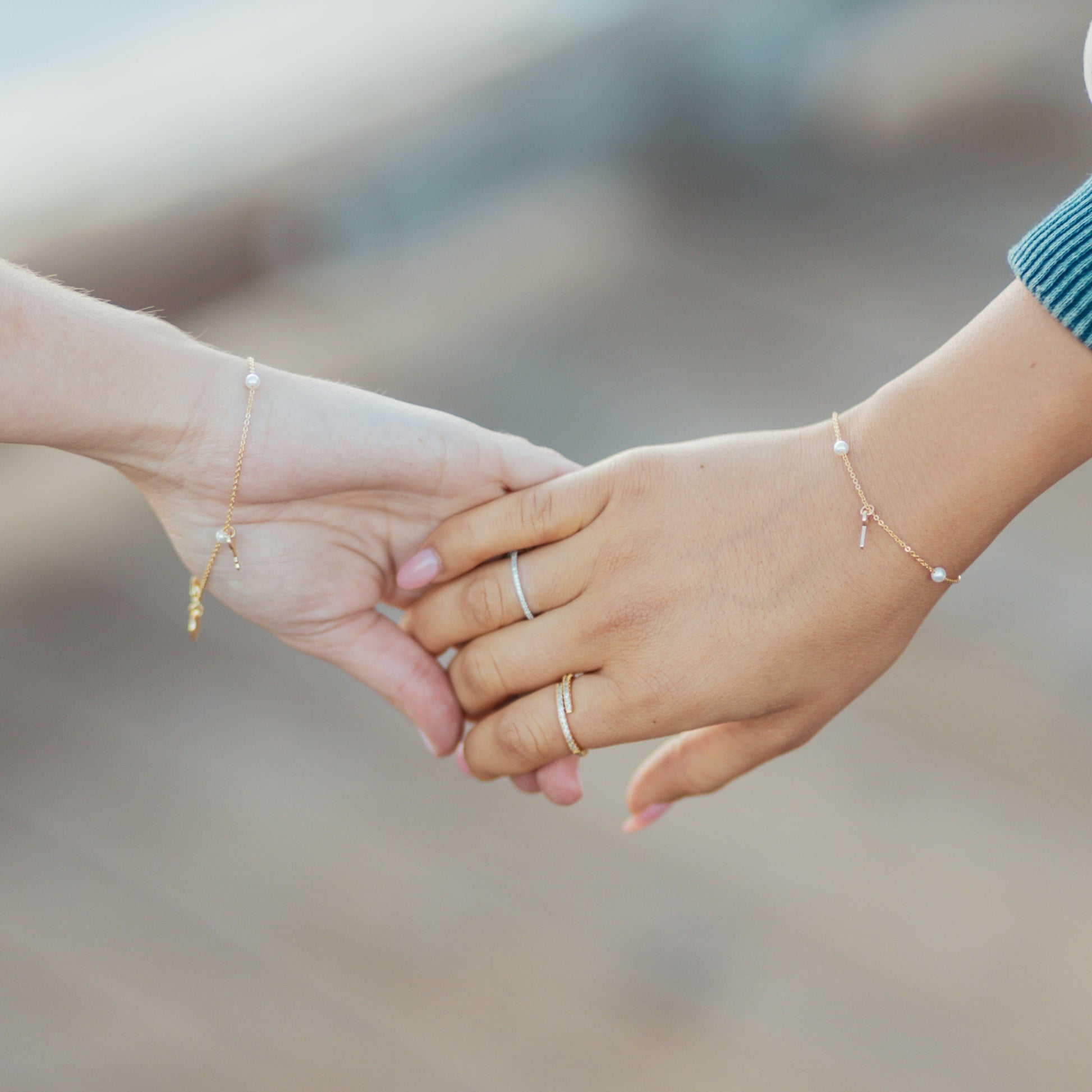 Trust Pearl Mini Key Bracelet Bracelets The Giving Keys 