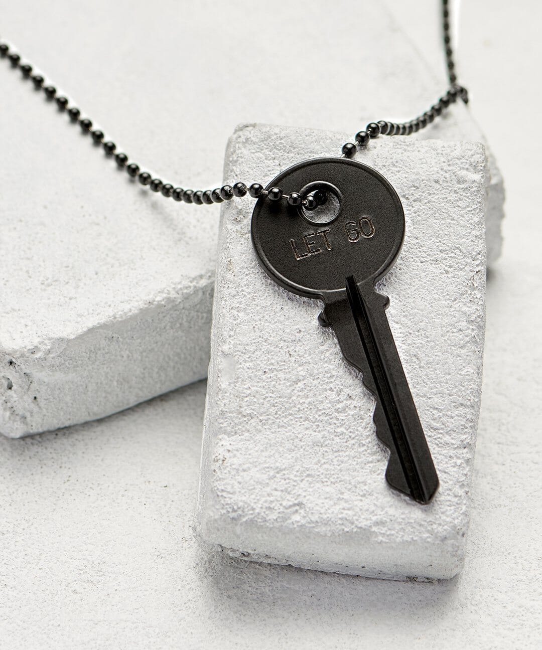Key Necklace - Custom Original / Black / Black