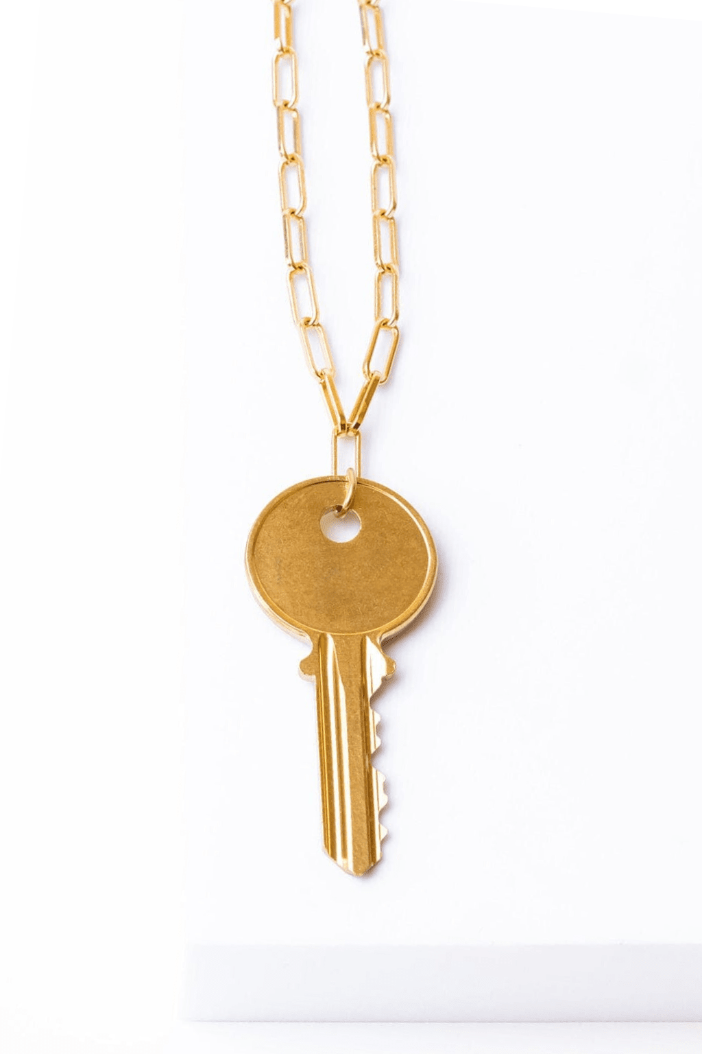 Classic Key Brooklyn Chain Necklace Necklaces The Giving Keys 