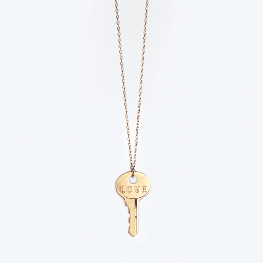 Dainty Emily Key Necklace Necklaces The Giving Keys 