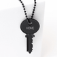 HHCLA Matte Black Classic Key Necklace Necklaces The Giving Keys 