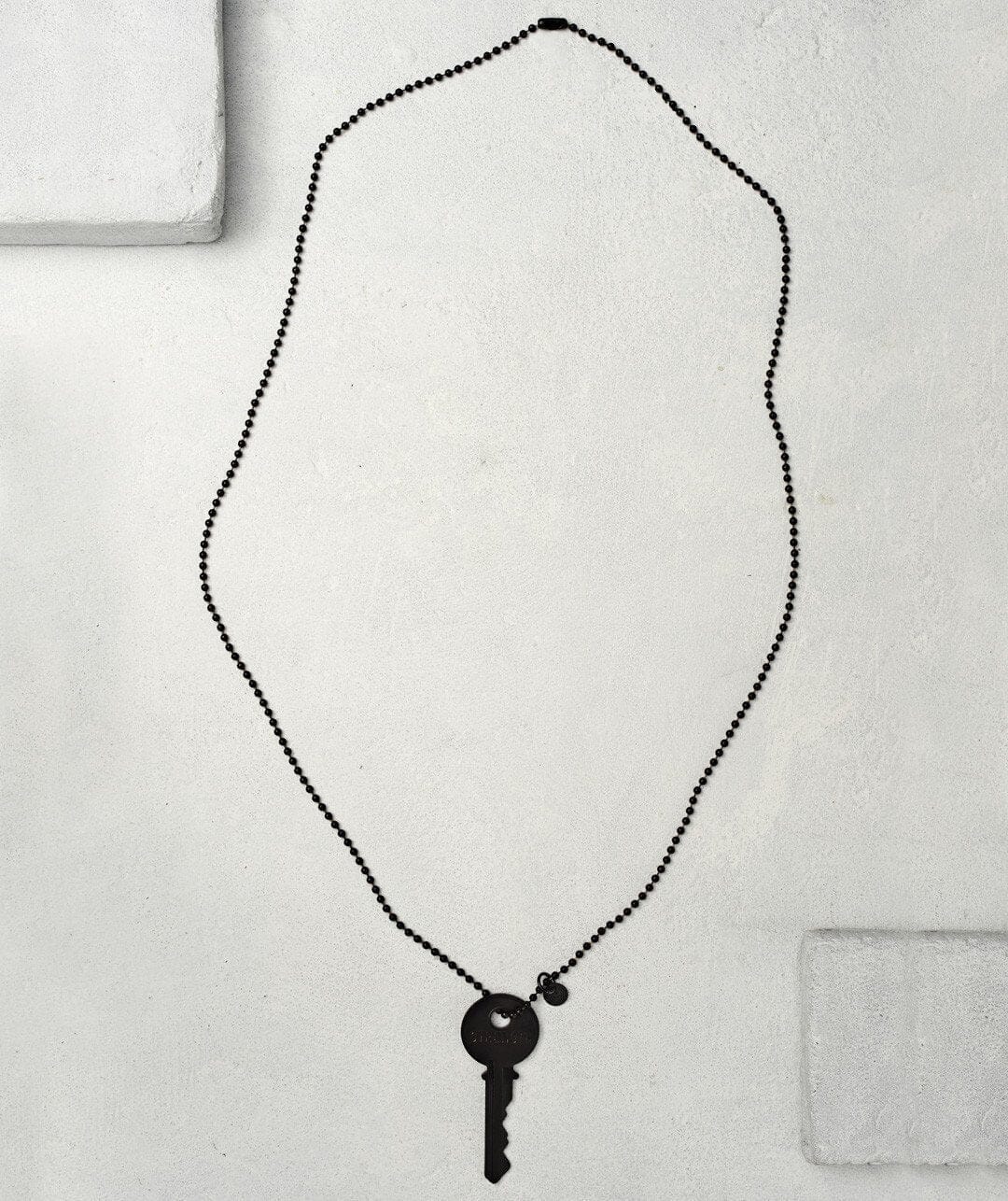 Matte black ball chain store