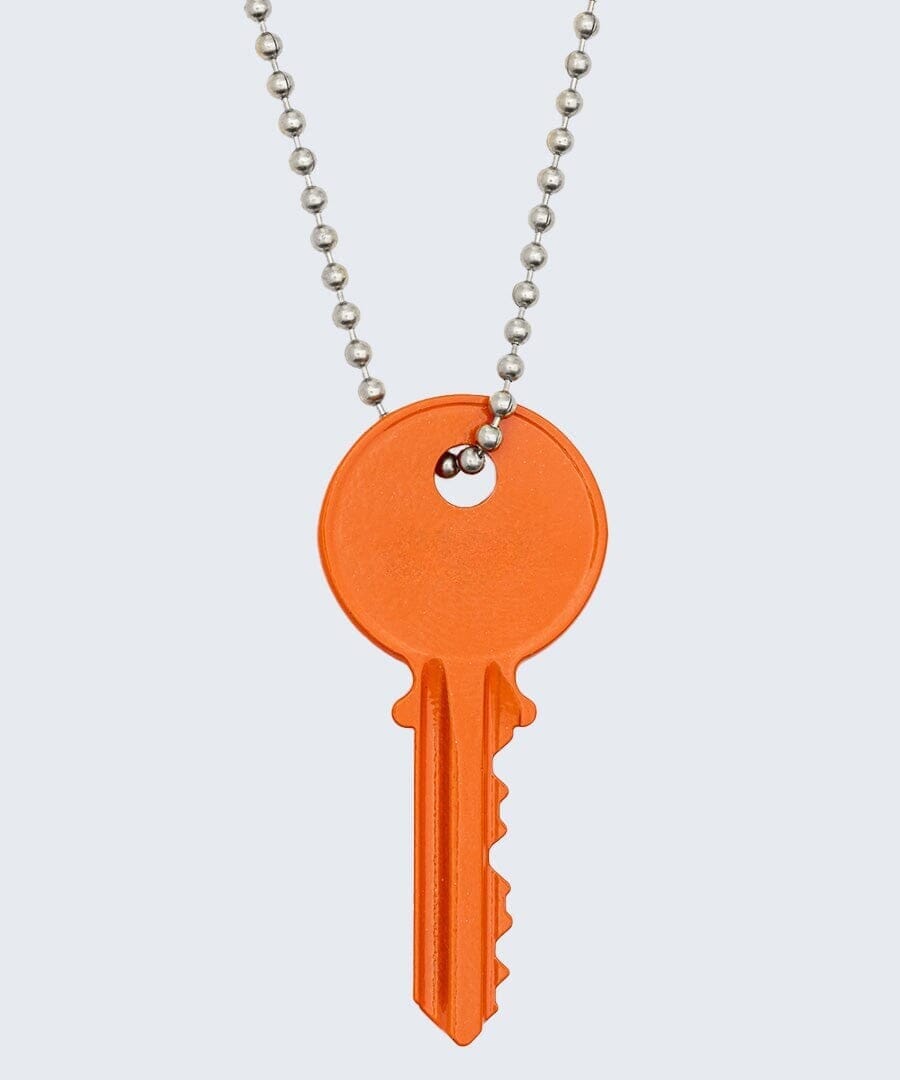 Color Classic Key Silver Ball Chain Necklace TEST Necklaces The Giving Keys 