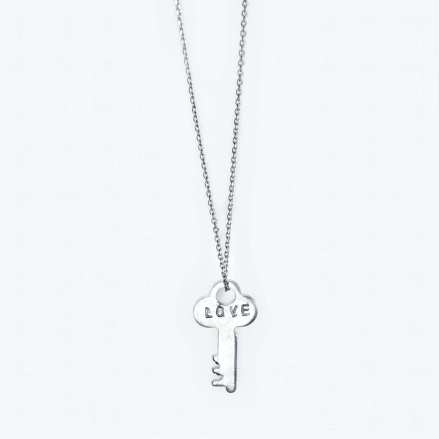 Dainty Maya Key Necklace Necklaces The Giving Keys Silver 