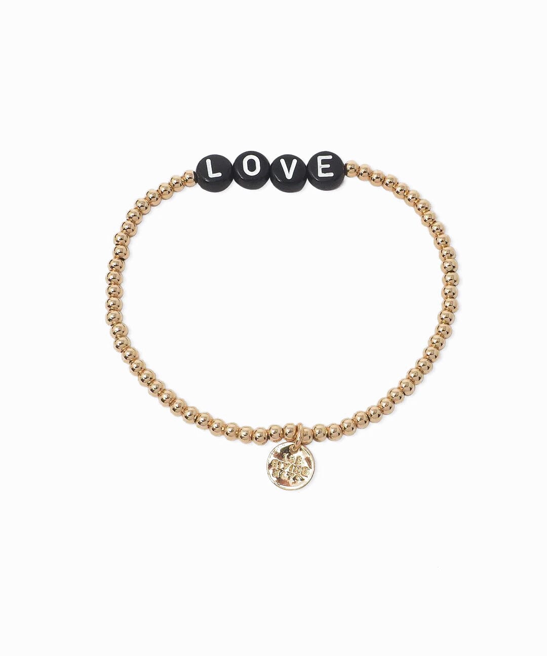 Cursive on sale love bracelet